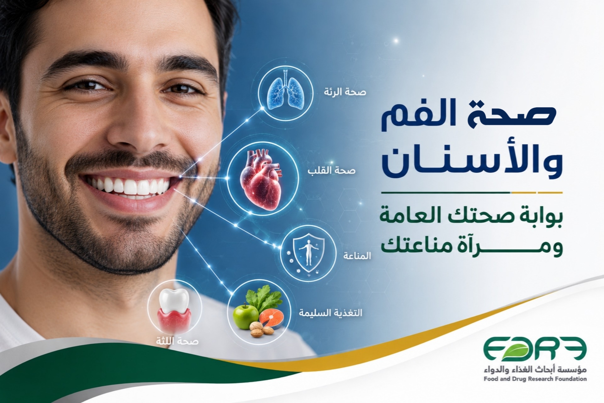 صحة الفم والأسنان.. بوابة صحتك العامة ومرآة صحتك المناعية